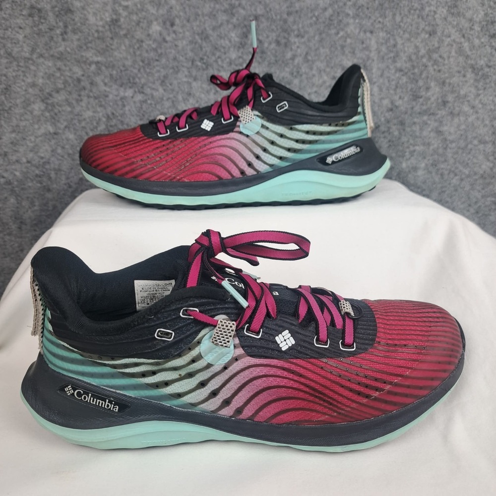 Columbia Escape Ascent Trail Running Shoes, #1928061-627, Hot Pink, Womens 7.5